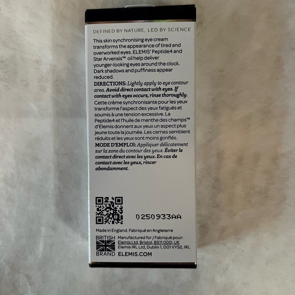 NEW ELEMIS PEPTIDE4 EYE RECOVERY CREAM - Picture 2 of 3